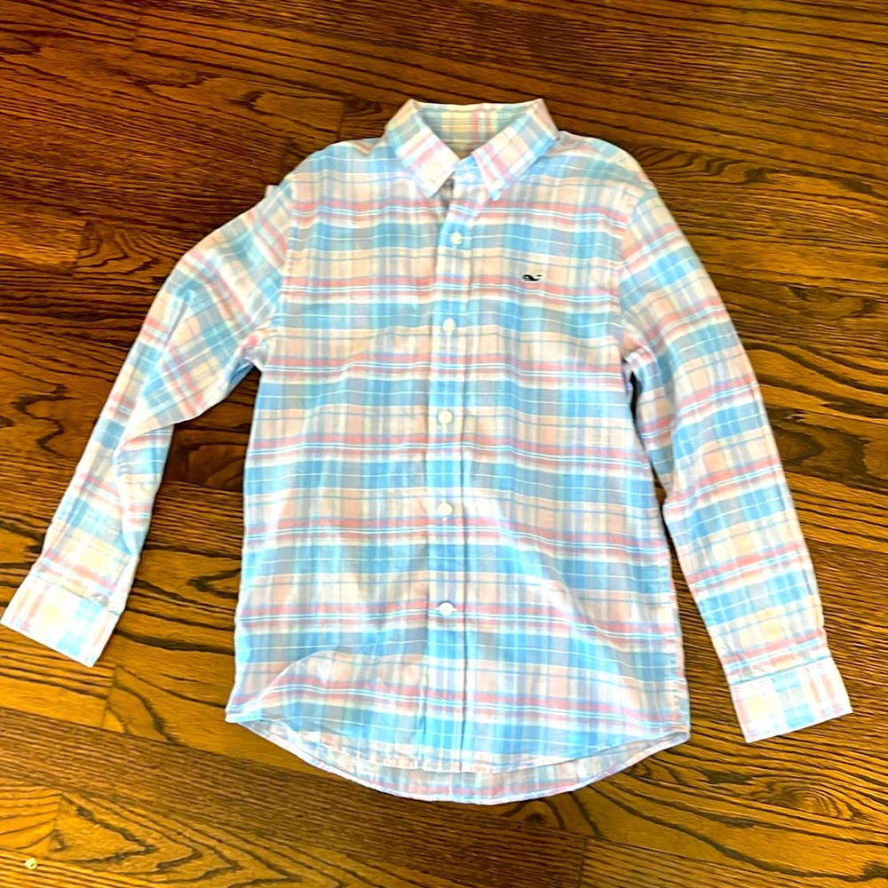 Boys Vineyard Vines button down dress shirt